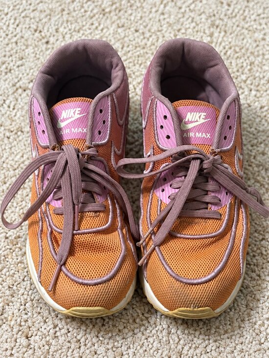 Nike Shoes - Nike Air Max 90 Ultra Essential Sunset Atomic Pink Sneaker Womens 8.5